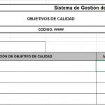 Formato para descarga, objetivos de calidad